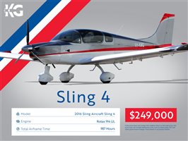 2016 Sling 4 Aircraft
