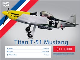 2016 Titan T-51D Aircraft