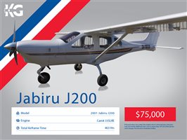 2001 Jabiru J200 Aircraft