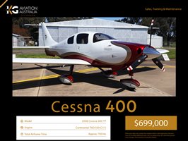 2008 Cessna Corvalis 400 Aircraft