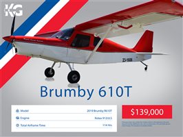 2019 Brumby 610 T Aircraft