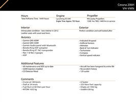 1999 Cessna 206 Stationair Aircraft