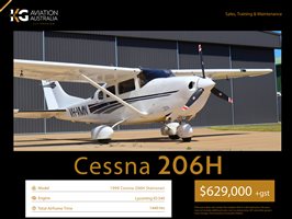 1999 Cessna 206 Stationair Aircraft