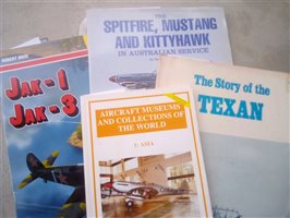 Textbooks - Texan, Spitfire, Jak, soft cover books