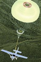 Photo courtesy BRS USA, C172/182 Ballistic parachute system.