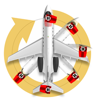 Ground Support Equipment - TF3 - Towbarless Aircraft Tug with 360 technology