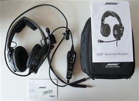 Headsets - 2 x Bose A20 Headsets with Bluetooth and GA plugs