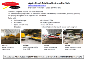 Businesses - Super Planes - Aerial Agriculture Business