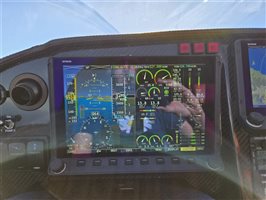 Cruising at 155 knots