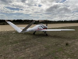 Stopping for lunch at Barnbougle golf course