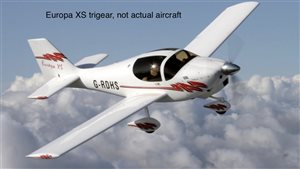 2020 Europa Europa XS trigear with motor glider wings