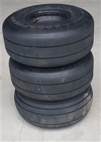 Wheels and Fairings - Goodyear Aircraft tyres 15 x 60-6 6ply x 3 