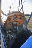 1942 De Havilland Tiger Moth Aircraft - Front Cockpit