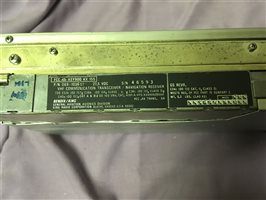 Avionics  - KX-155 28 volt nav com