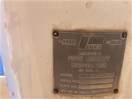 1978 Piper Tomahawk Aircraft
