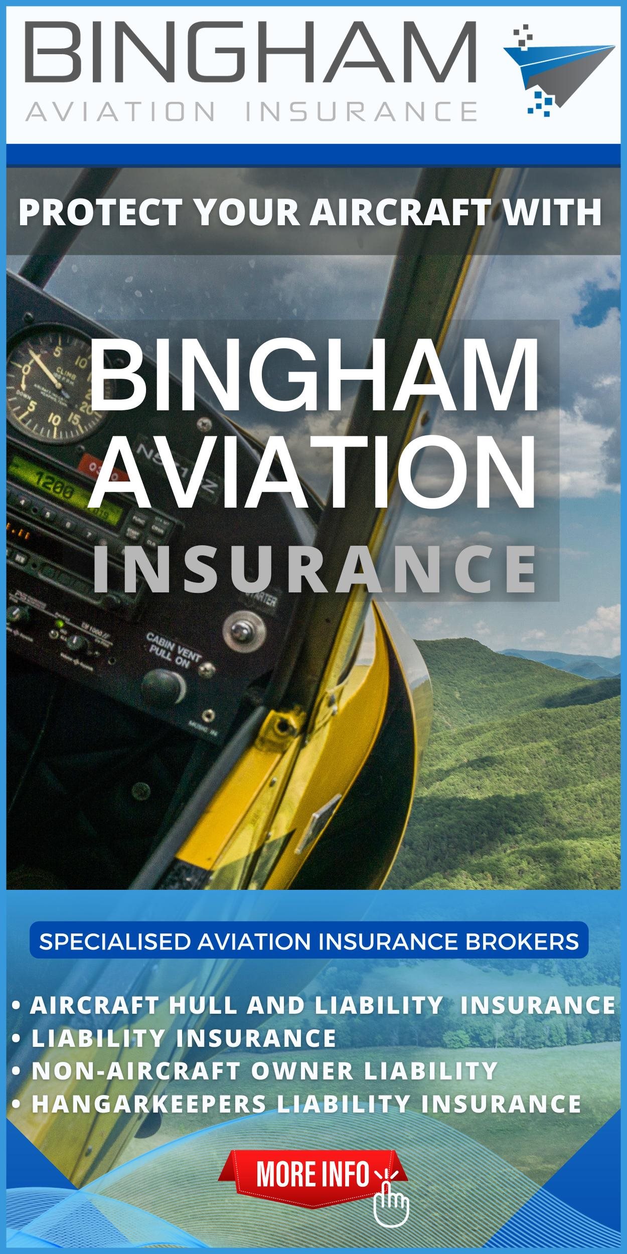 Bingham Aviation Insurance RHS tower