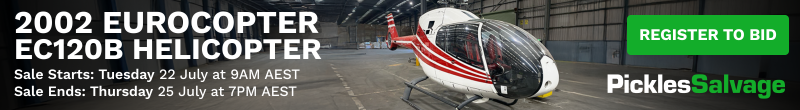 Pickles Helicopter July 2025 Mid