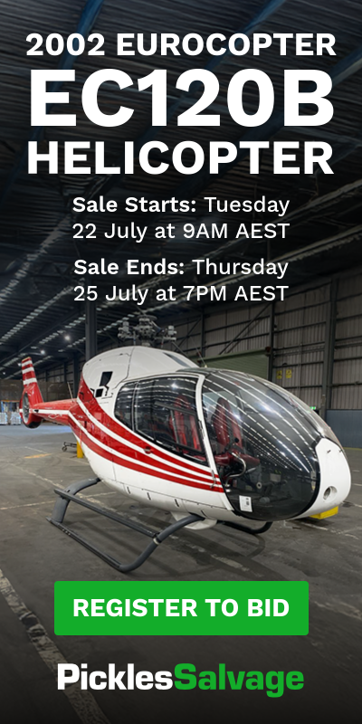 Pickles Helicopter July 2025 Tower