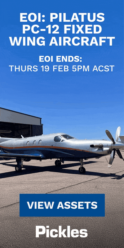 Pickles Pilatus EOI Feb 2026